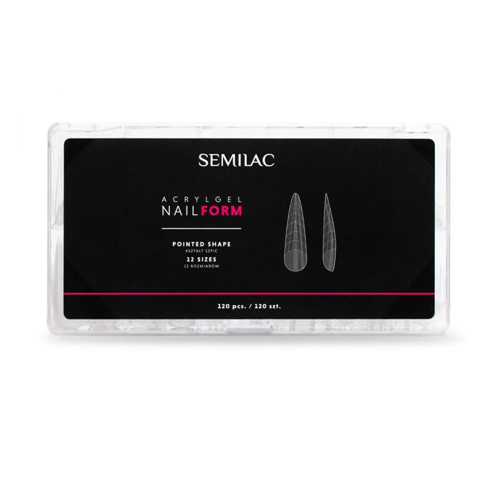 SEMILAC Acrylgel Nail Form Pointed Forms 120 pcs. - Kosmetika