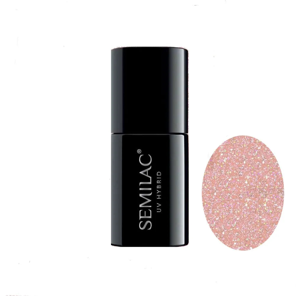 SEMILAC BASE EXTEND 5w1 804 GLITTER SOFT BEIGE skaistalai - Kosmetika