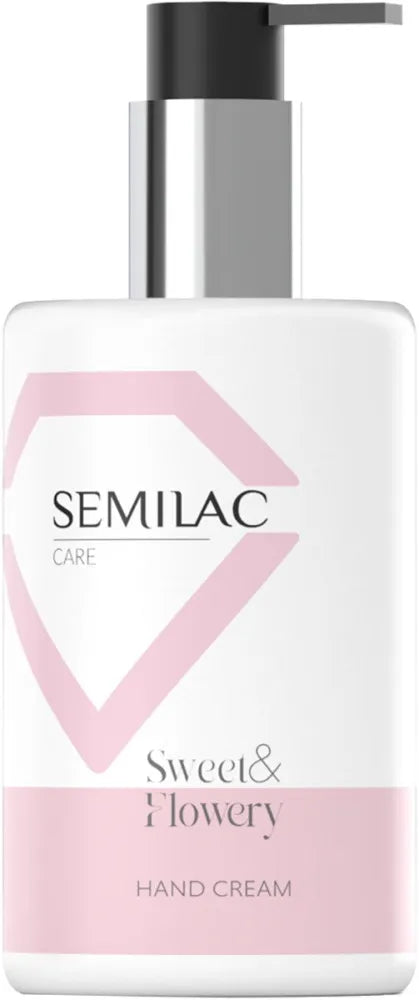 SEMILAC Care Sweet & Flowery Hand and Nail Cream 250 ml - Kosmetika