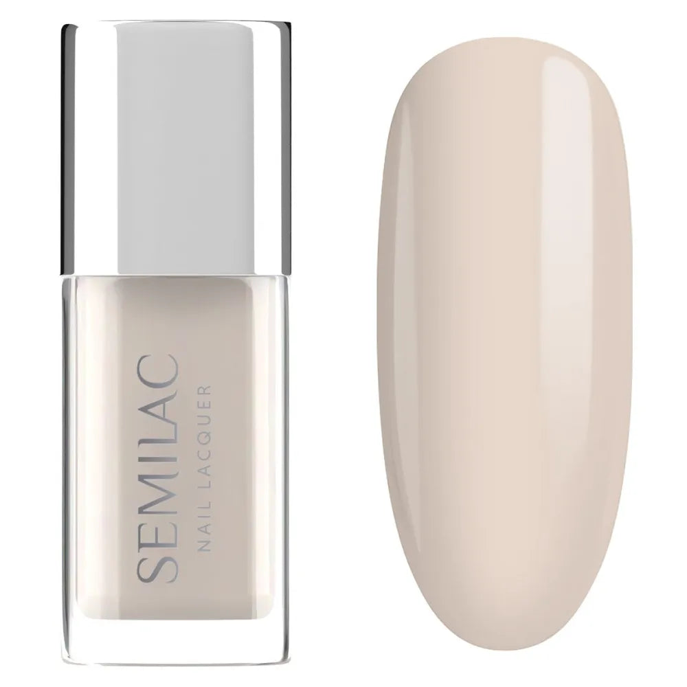 SEMILAC Classic Nail Polish 104 Cream Supreme 9 ml - Kosmetika