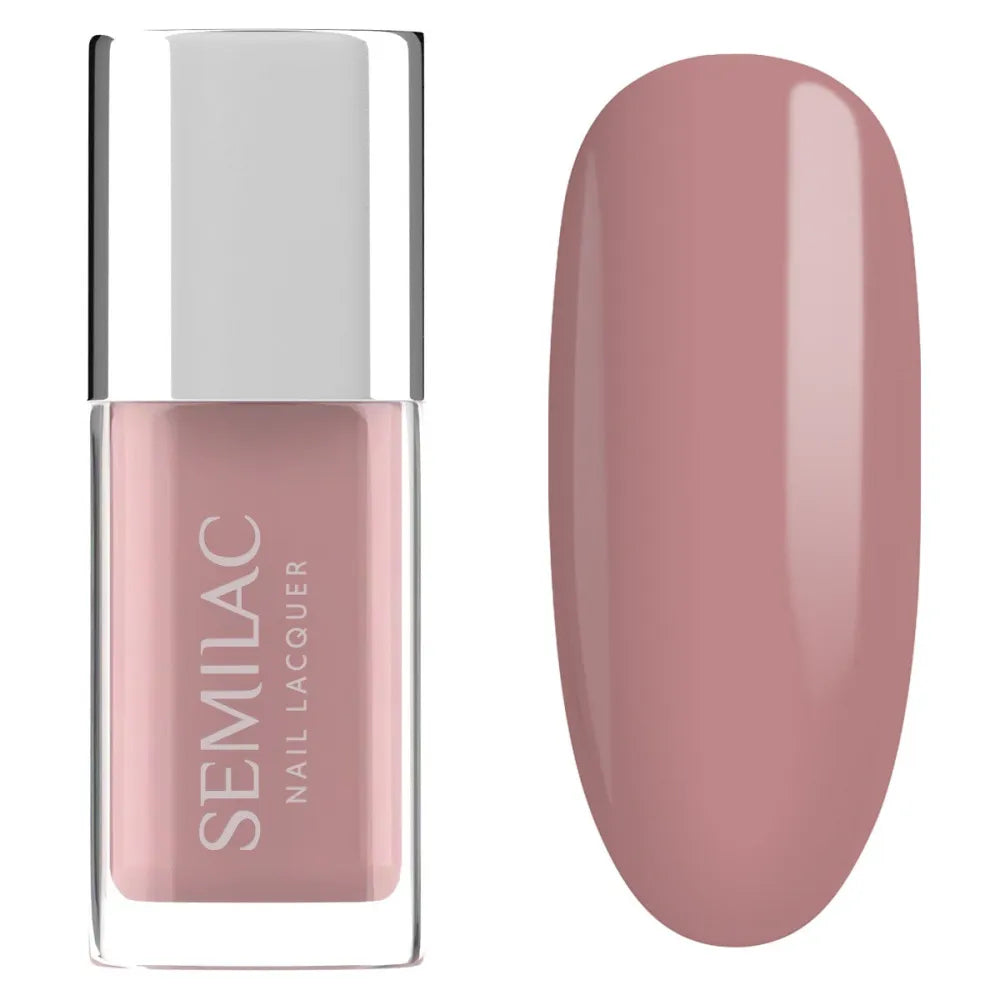 SEMILAC Classic Nail Polish 107 Nude 9 ml - Kosmetika