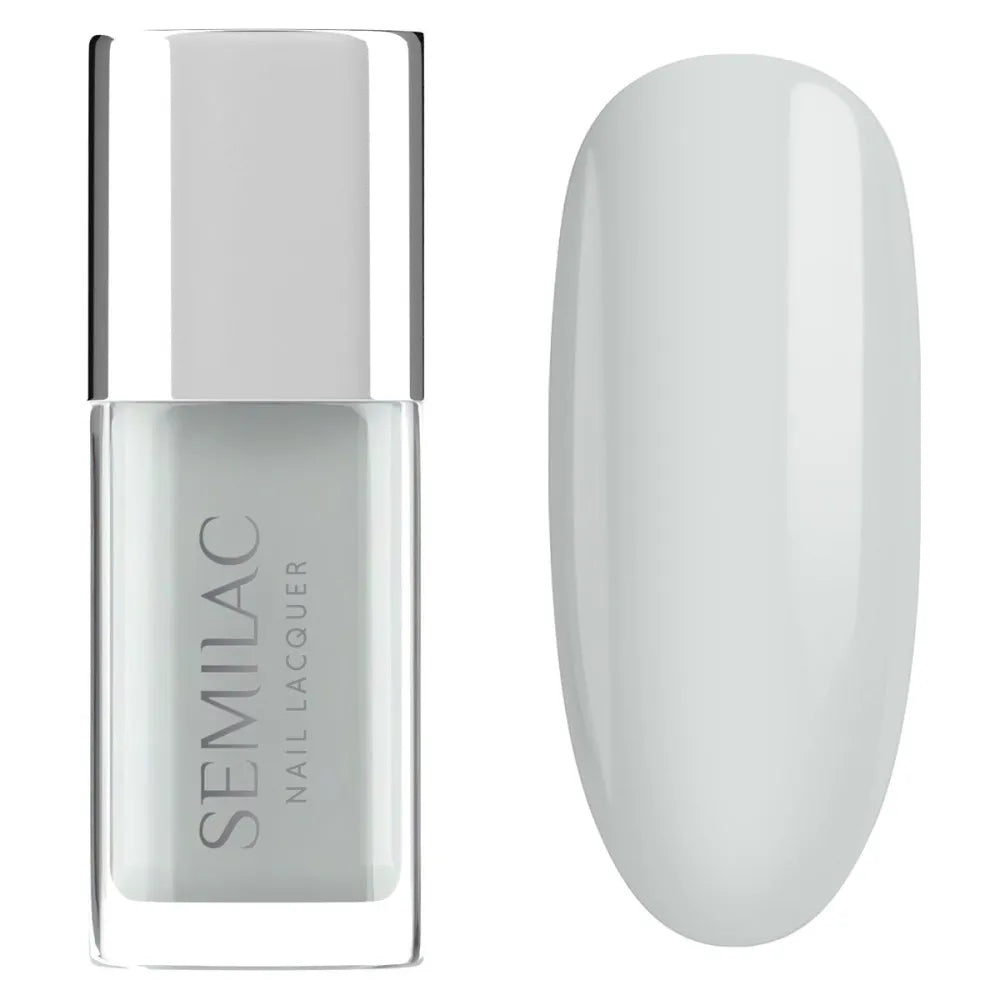 SEMILAC Classic Nail Polish 108 White 9 ml - Kosmetika