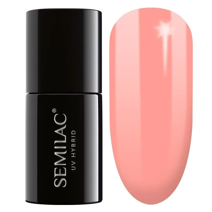 SEMILAC Hybrid Lacquer 055 Persikų Pienas - 7 ml - Kosmetika
