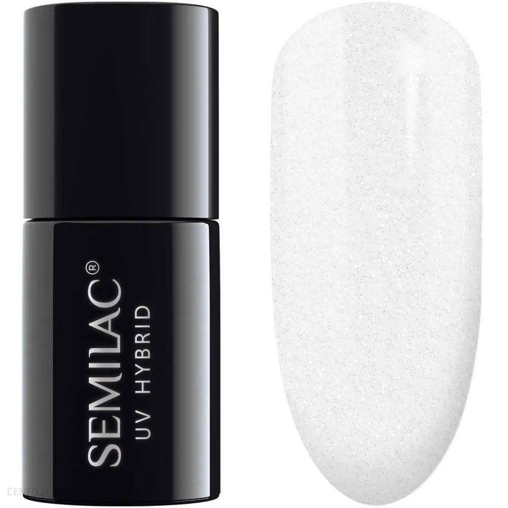 SEMILAC Hybrid Lacquer 091 Glitter Milk - PERMATOMAS - 7 ml - Kosmetika