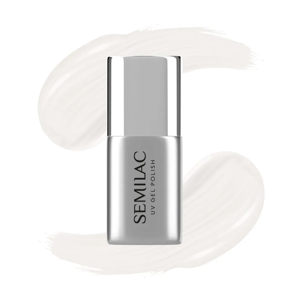 SEMILAC Top No Wipe for hybrid varnishes Milky 7 ml - Kosmetika