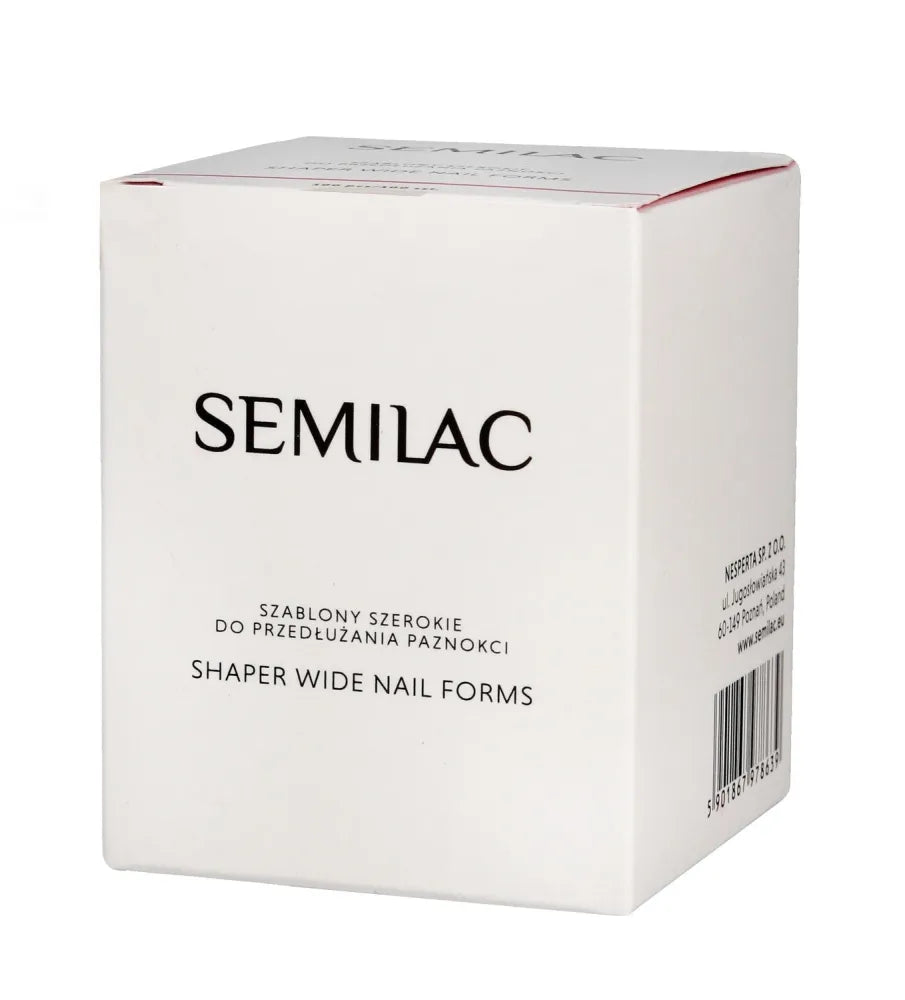 Semilac Wide nagų prailginimo šablonas HARDI 100 vnt - Kosmetika