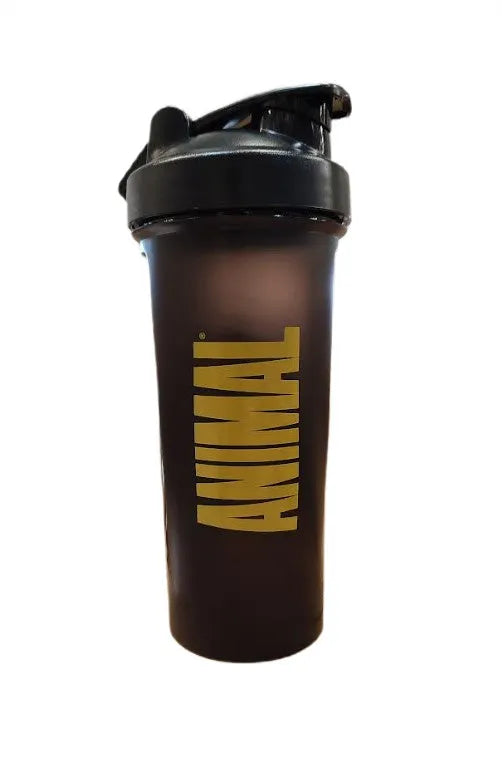 Shaker Black with Yellow - 600 ml - Animal - Sporto papildai