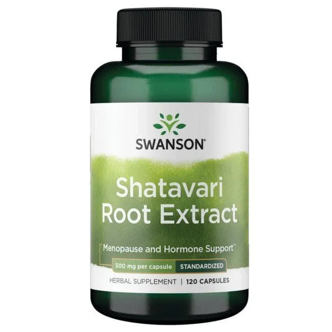 Shatavari Root Extract - Šparagų šaknis - 500 mg - N120 - Swanson - Papildai