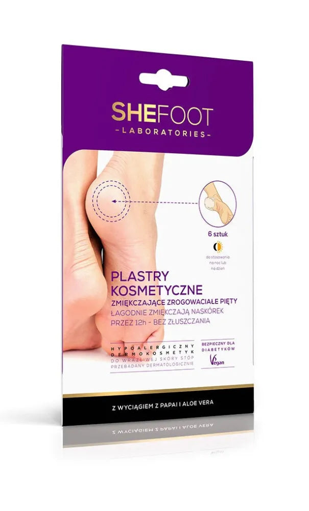 SHEFOOT kosmetinis naktinis pleistras sukietėjusiems kulnams - Kosmetika