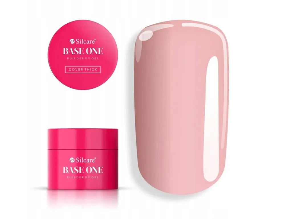 SILCARE Base One Gel Nail Builder - Cover Thick 50 g - Kosmetika