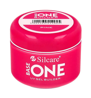 Silcare Base One UV Gel Building Skaistalai 50g - Kosmetika