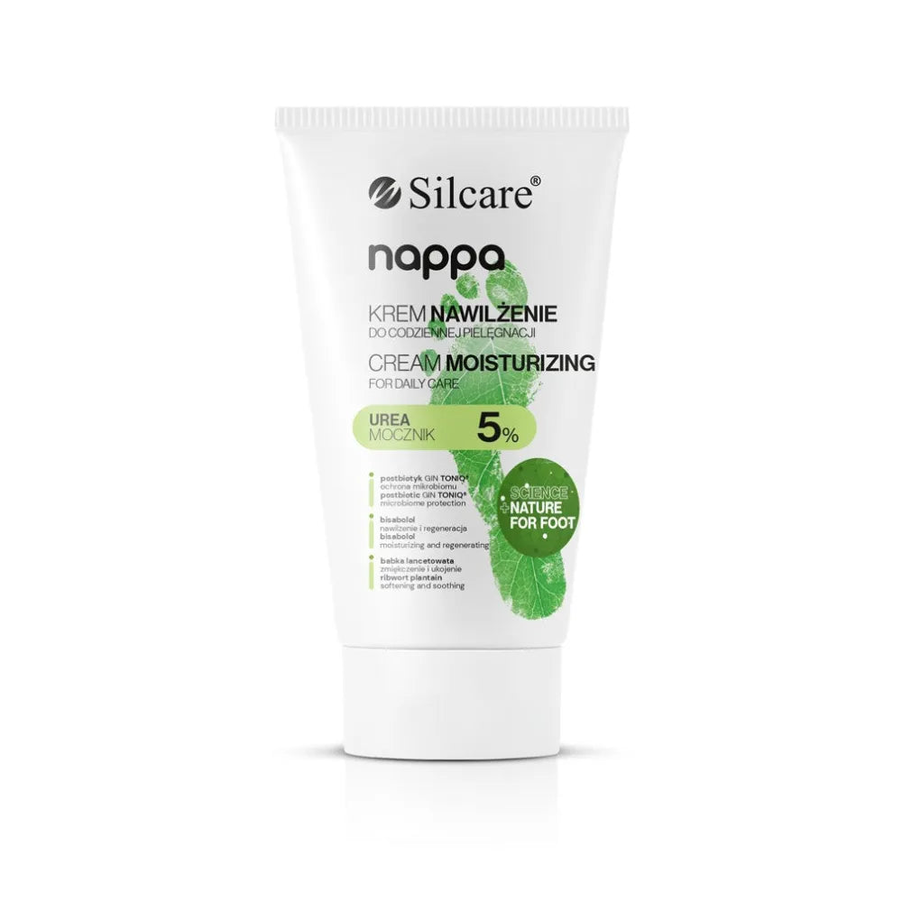 SILCARE Nappa Cream kasdieniam pėdų priežiūrai - drėkinantis šlapalas 5% 150 ml - Kosmetika