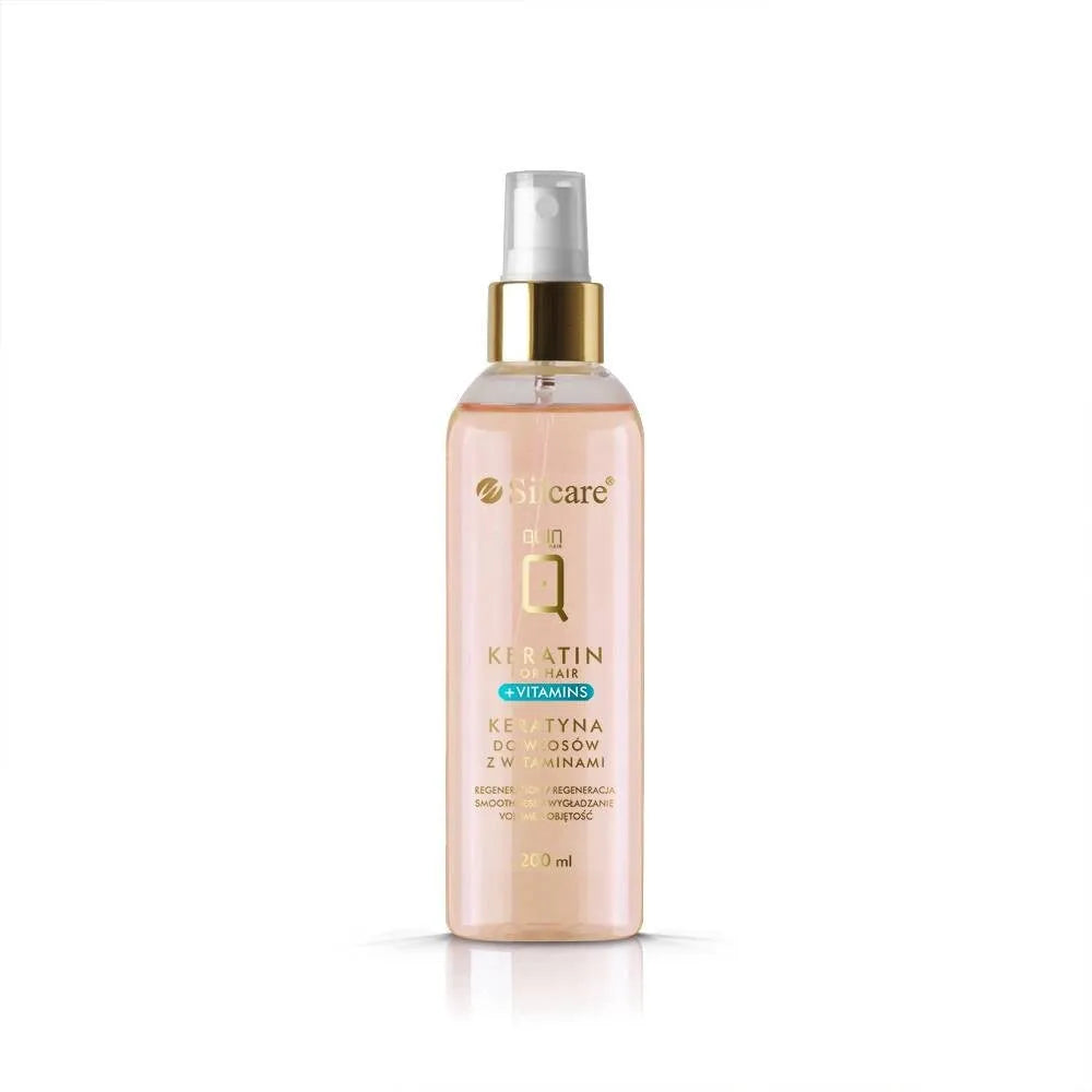 SILCARE Quin Keratin plaukams su vitaminais 200 ml - Kosmetika