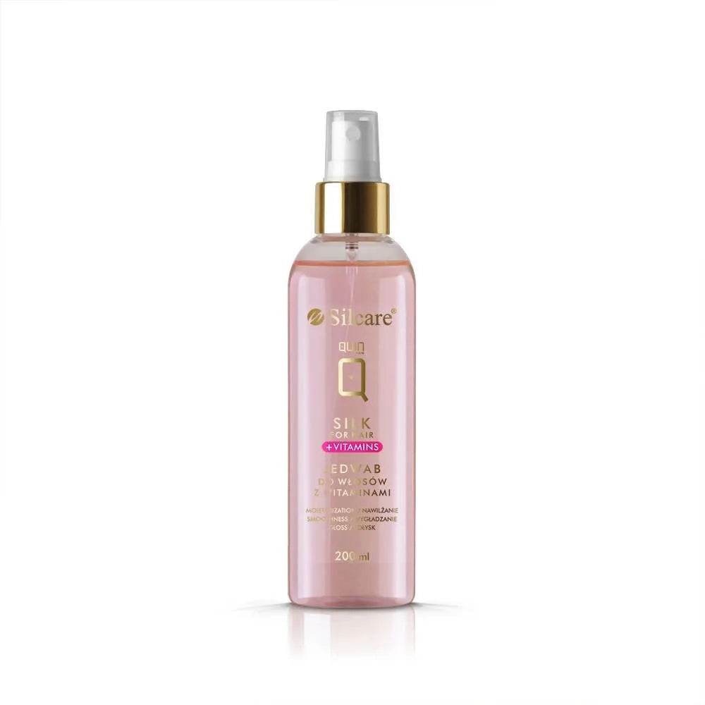 SILCARE Quin Silk Plaukų Serumas su Vitaminais 200 ml - Kosmetika