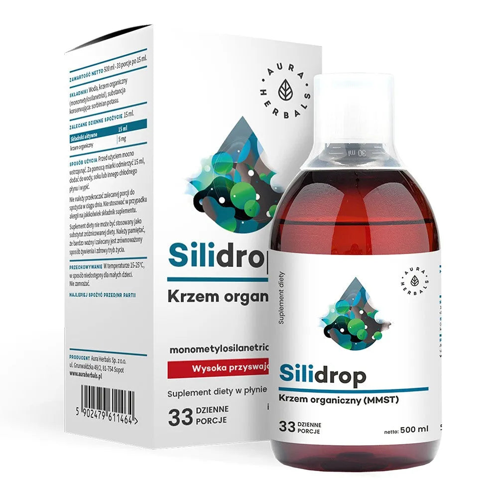 Silidrop Organic Silicon MMST 500 ml - AURA HERBALS - Papildai