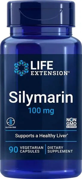 Silymarin 100mg - 90 vcaps - Life Extension - Papildai