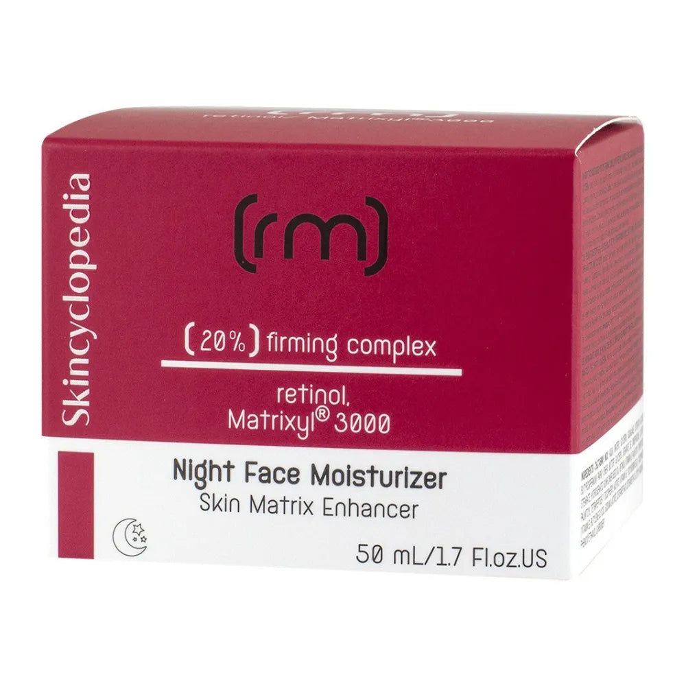 SKINCYCLOPEDIA Naktinis kremas su 20% tvirtinimo kompleksu 50 ml - Kosmetika