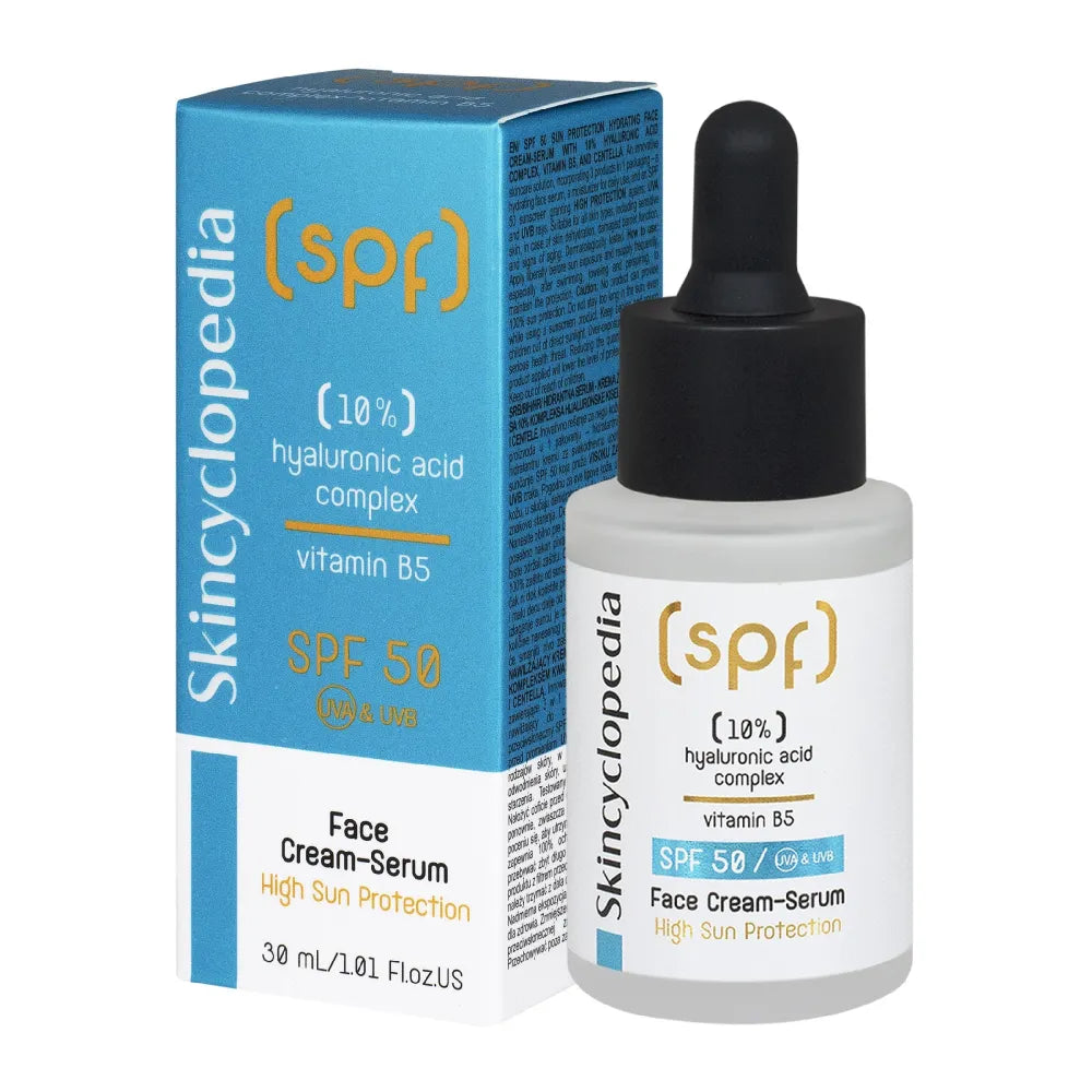 SKINCYCLOPEDIA [SPF] Drėkinantis veido kremas-serumas SPF50 30 ml - Kosmetika