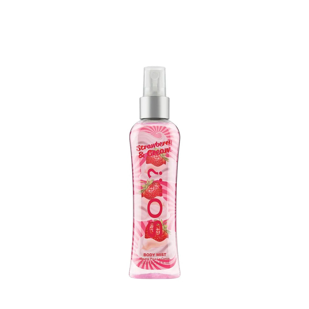 SO...? Braškių ir grietinėlės kvapnus kūno purškiklis 100 ml - Kosmetika