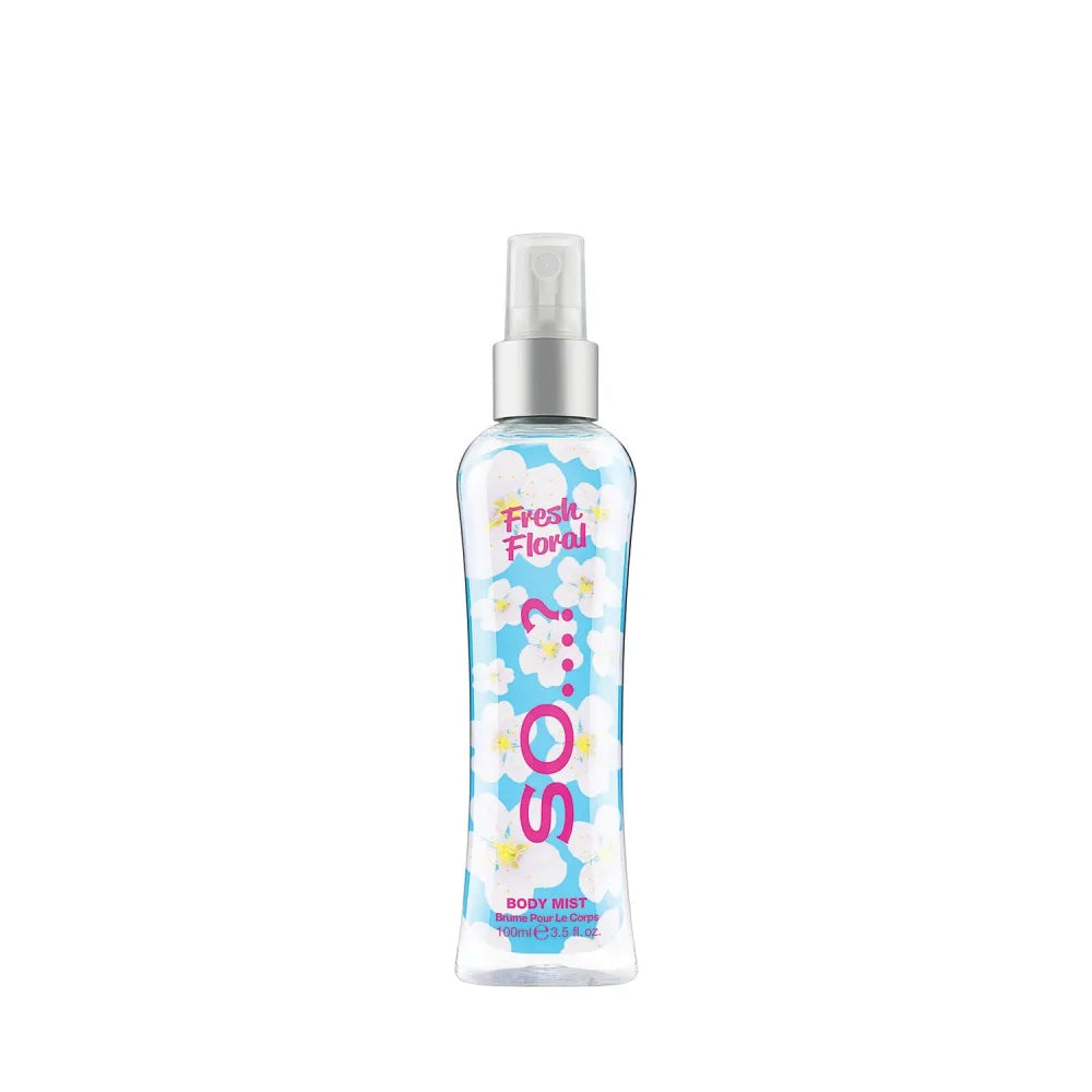 SO...? Gaivus gėlių kvapo kūno purškiklis 100 ml - Kosmetika