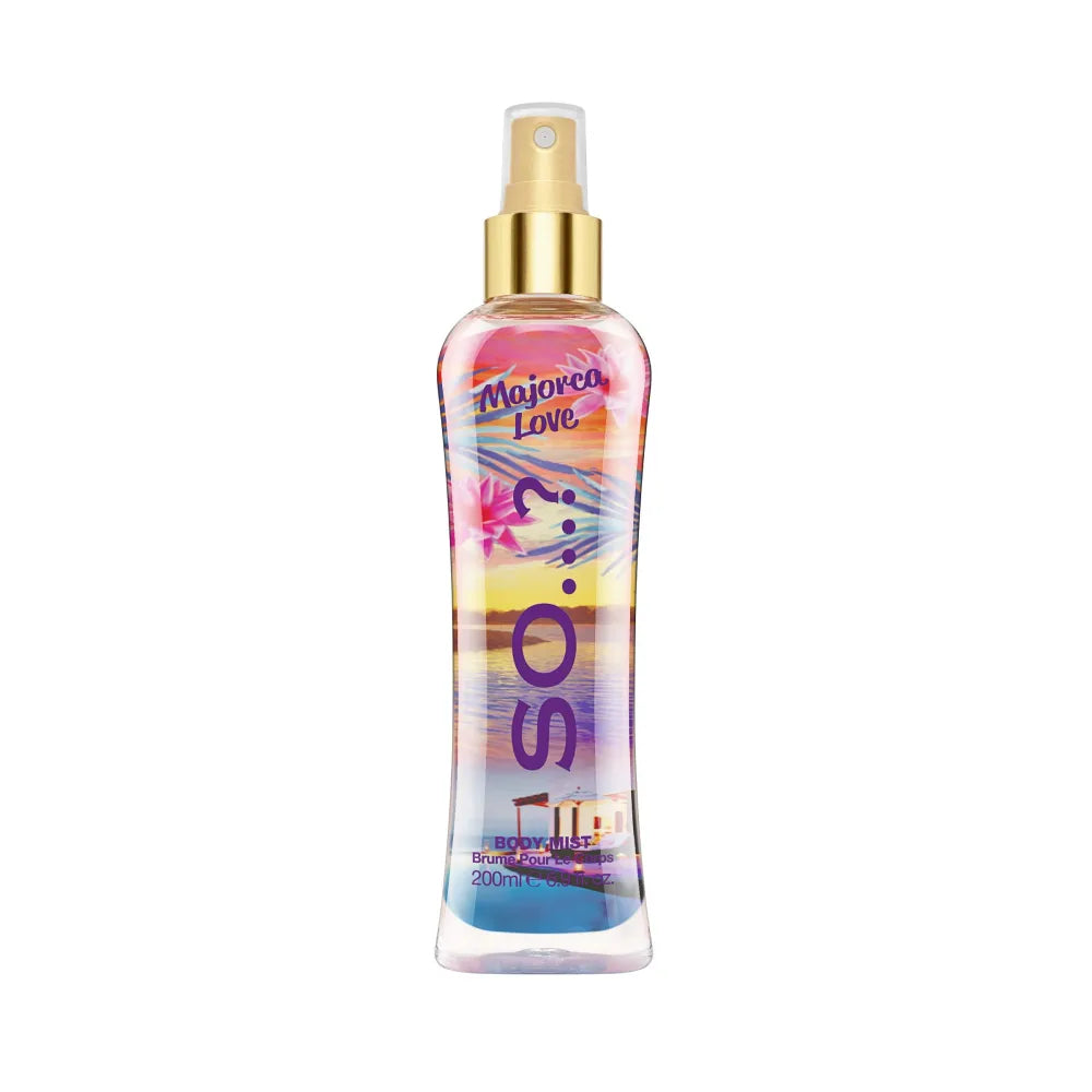SO...? Pabėgimai! Majorca Love Kvepiantis Kūno Purškiklis 200 ml - Kosmetika