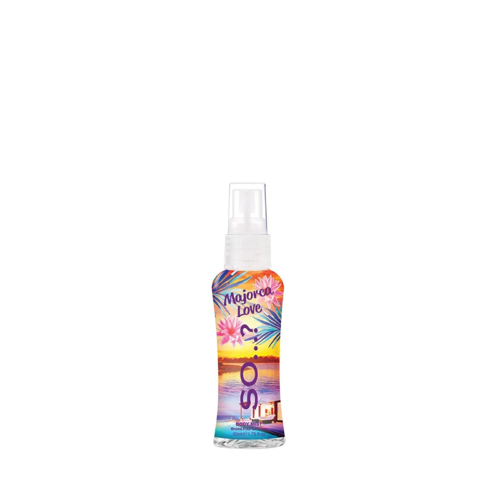 SO...? Pabėgimai! Majorca Love Kvepiantis Kūno Purškiklis 50 ml - Kosmetika