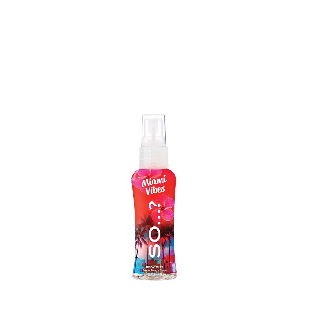 SO...? Pabėgimai! Miami Vibes Kvepiantis Kūno Purškiklis 50 ml - Kosmetika