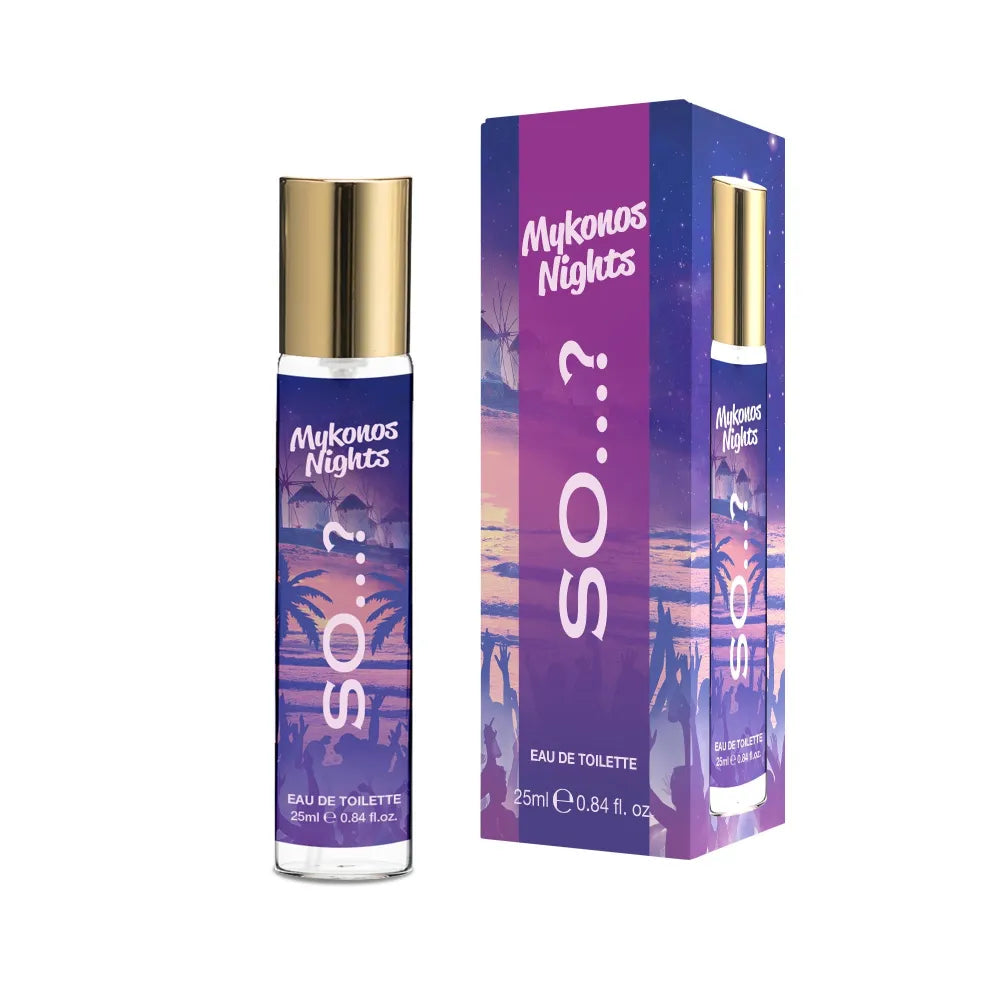 SO...? Pabėgimai! Mykonos Nights eau de toilette 25 ml - Kosmetika