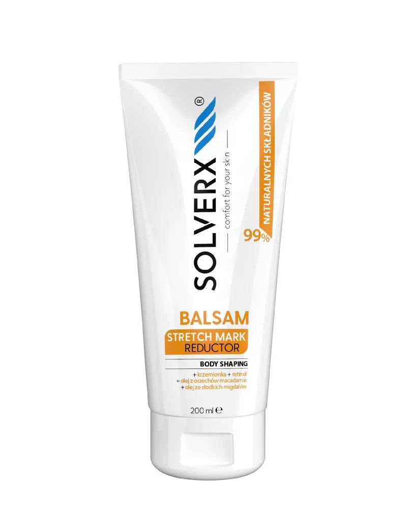 SOLVERX Body Shaping Kūno losjonas prieš strijų 200ml - Kosmetika