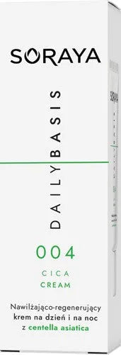 SORAYA Daily Basis Drėkinantis ir atkuriamasis dieninis naktinis kremas su Centella Asiatica 50 ml - Kosmetika