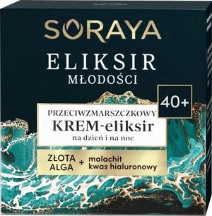 Soraya Elixir of Youth 40+ Anti-wrinkle Cream-eliksyras dienai ir nakčiai 50ml - Kosmetika