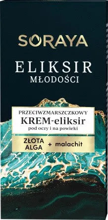 Soraya Elixir of Youth Anti-wrinkle Cream-eliksyras po akimis ir vokais 15ml - Kosmetika