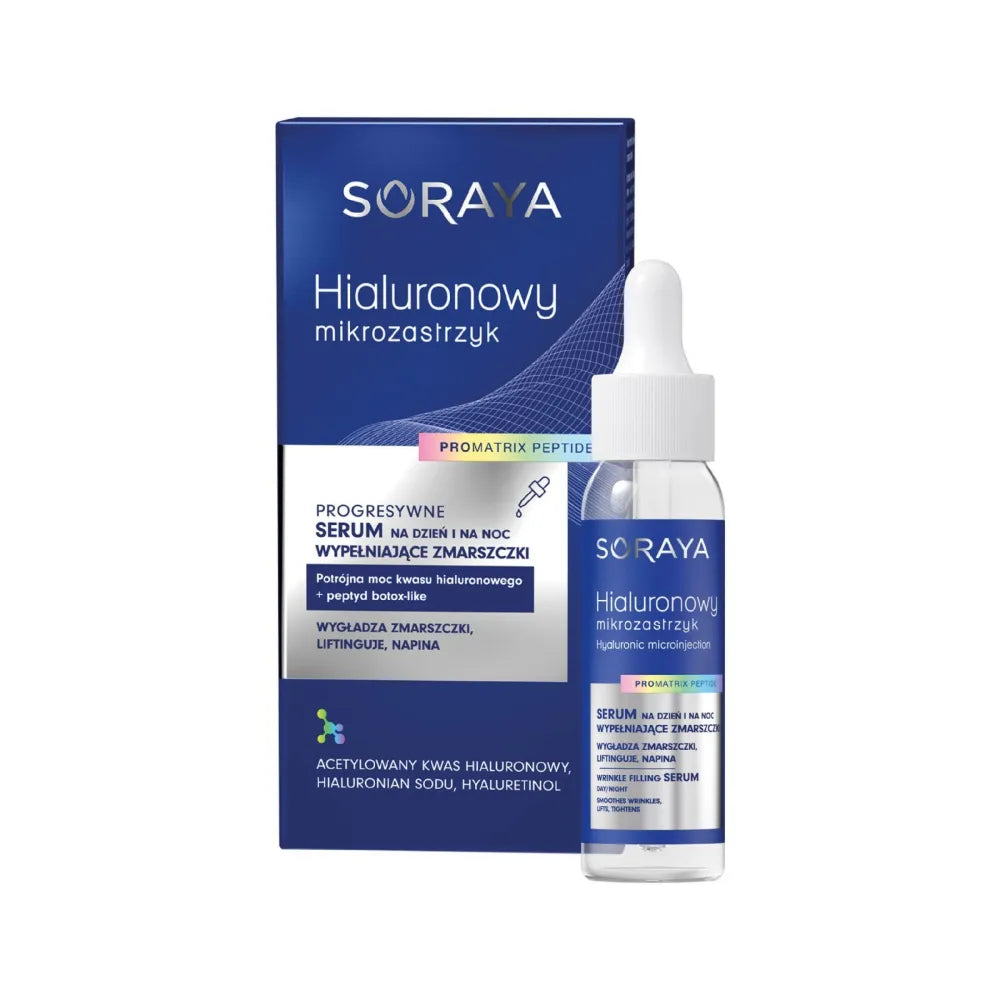 SORAYA HIALUR.MICRO-ASTROZ.PM Regeneruojantis serumas 30ml - Kosmetika