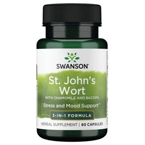 St. John’s Wort - Jonažolė su ramunėlėmis ir taškuone - N60 - Swanson - Papildai