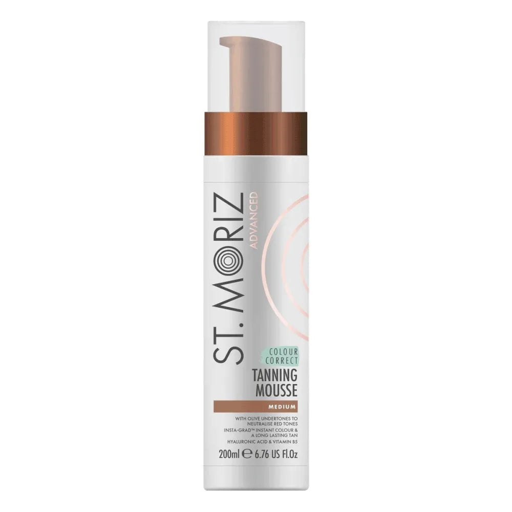 ST.MORIZ Advanced Color correcting self-tanning foam - vidutinė 200ml - Kosmetika