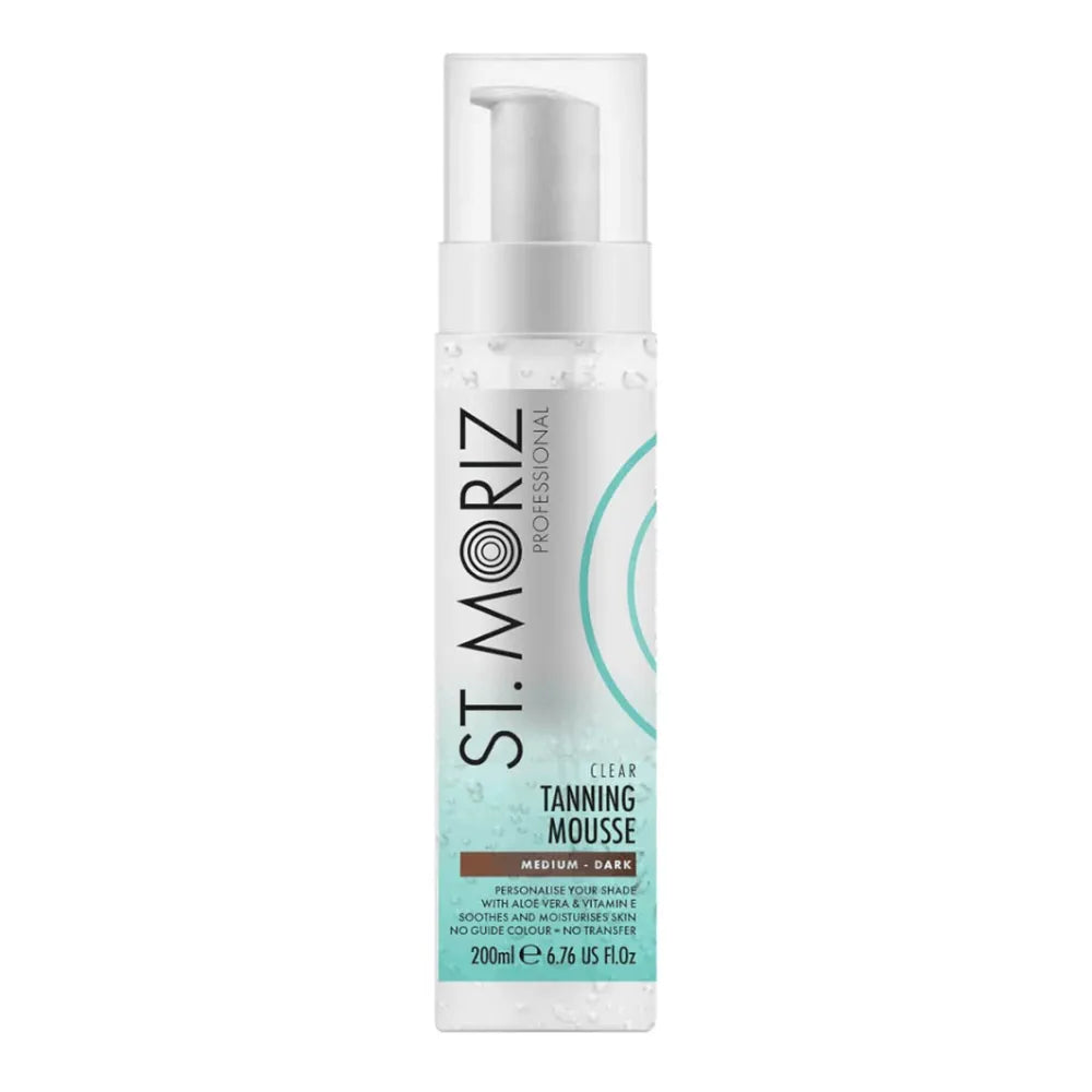 ST.MORIZ Professional Bespalvis savaiminio įdegio putos vidutinio tamsumo 200ml - Kosmetika