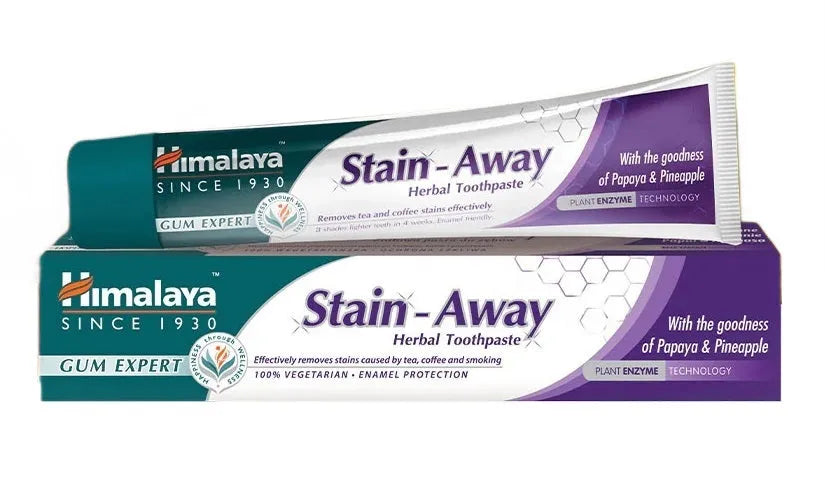 Stain-Away Toothpaste - 75 ml - Himalaya - Higiena