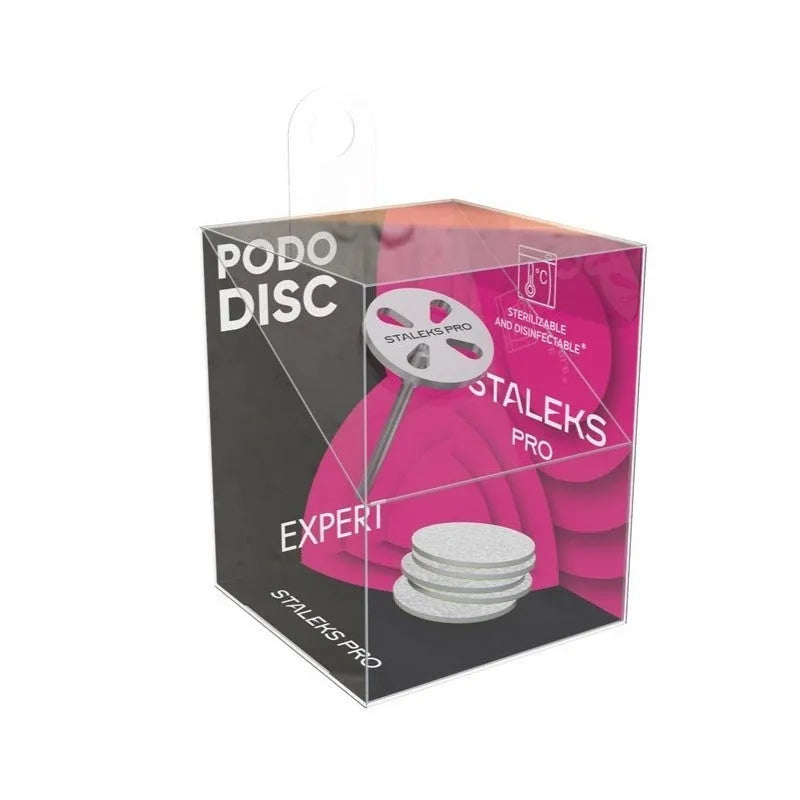 STALEKS Pro Pododisc S 15mm + 5 failai 180W PDset-15 1 pakuotė. - Kosmetika