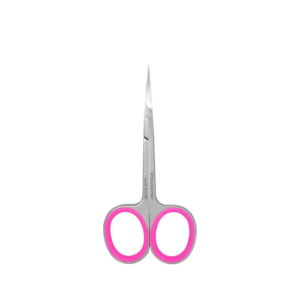 STALEKS Smart Cuticle žirklės su kabliu SS-41/3 1 vnt - Kosmetika