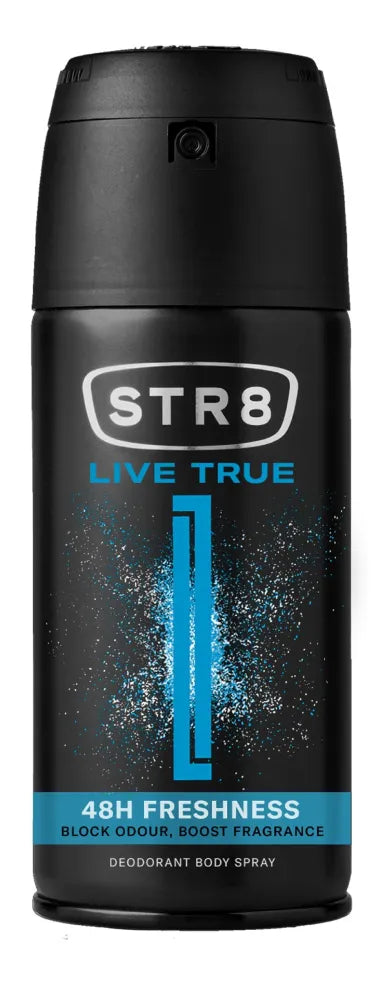 STR 8 Live True Deodorantas purškiklis 150ml - Kosmetika