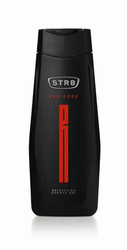 STR 8 Red Code Atgaivinantis Dušo Gelis 400ml - Kosmetika