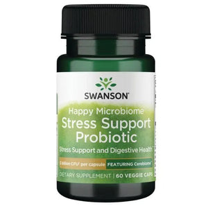 Stress Support Probiotic - 3 mlrd. - Probiotikai - N60 - Swanson - Papildai