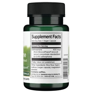 Sulforaphane - 400 mcg - N60 - Swanson - Papildai