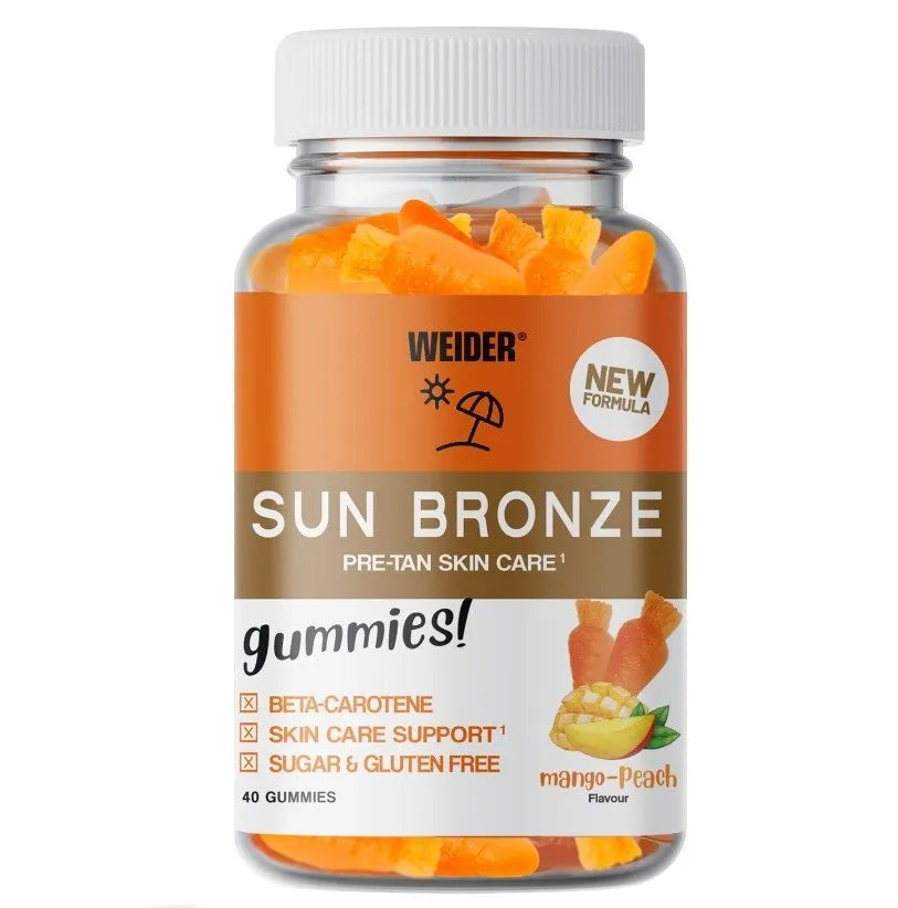 Sun Bronze Gummies Mango Peach - 40 - Weider - Sporto papildai