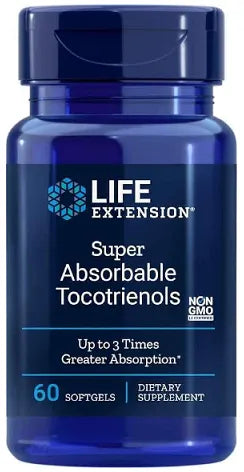 Super Absorbable Tocotrienols - 60 softgels - Life Extension - Papildai