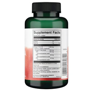 Super DPA Fish Oil - žuvų taukai - 1000 mg - N60 - Swanson - Papildai
