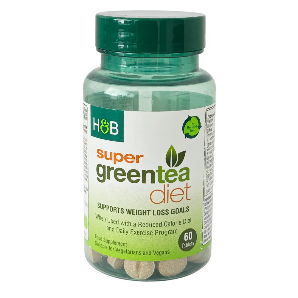 Super Green Tea Diet - 60 tabs - Holland & Barrett - Papildai