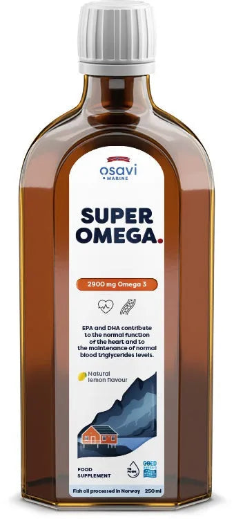 Super Omega 2900mg 3 (Lemon) - 250 ml - Osavi - Papildai