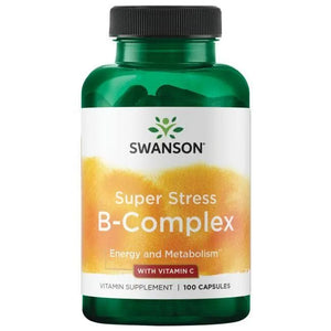 Super Stress B-Complex su Vitaminu C - N100 - Swanson - Papildai