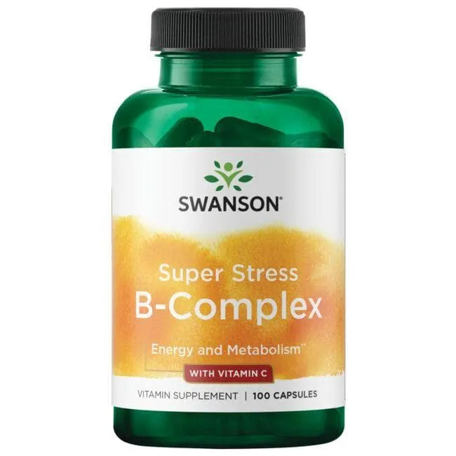 Super Stress B-Complex su Vitaminu C - N100 - Swanson - Papildai